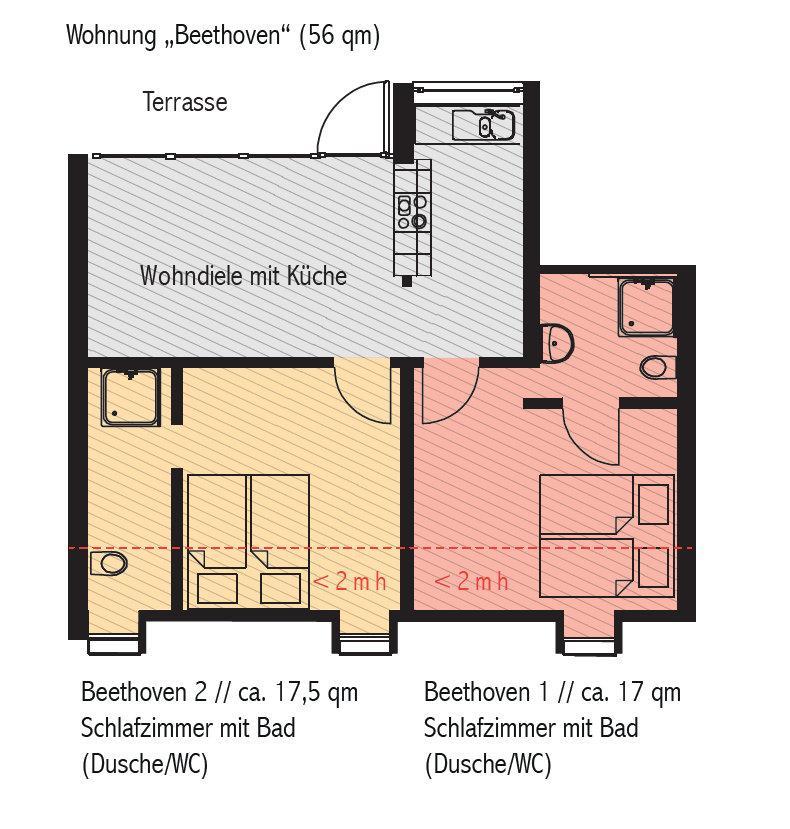 "Goethezimmer" - Auf Dem Dach Der Notenbank Weimar  Exterior photo